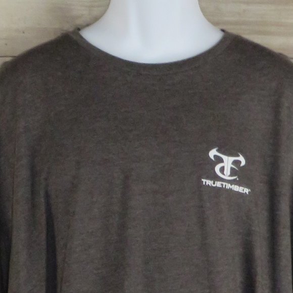 TRUETIMBER* Men's Short Sleeve Crew Neck Straight‎ Hem Pullover Tee Shirt~ 4XL - Picture 4 of 11